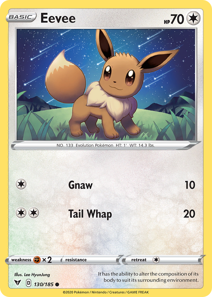 Vivid Voltage Eevee #130/185