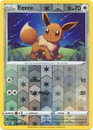Vivid Voltage Eevee #130/185 reverse holo