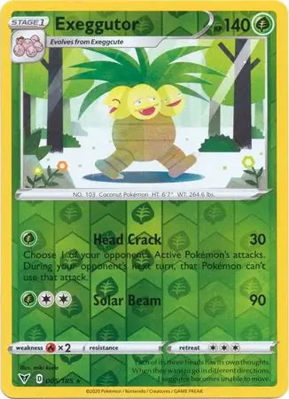 Vivid Voltage Exeggutor #5/185 reverse holo