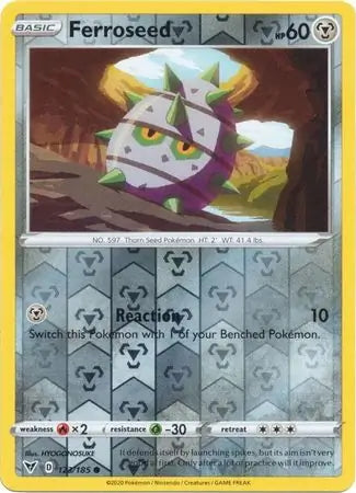 Vivid Voltage Ferroseed #123/185 reverse holo