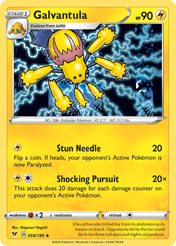 Vivid Voltage Galvantula #56/185