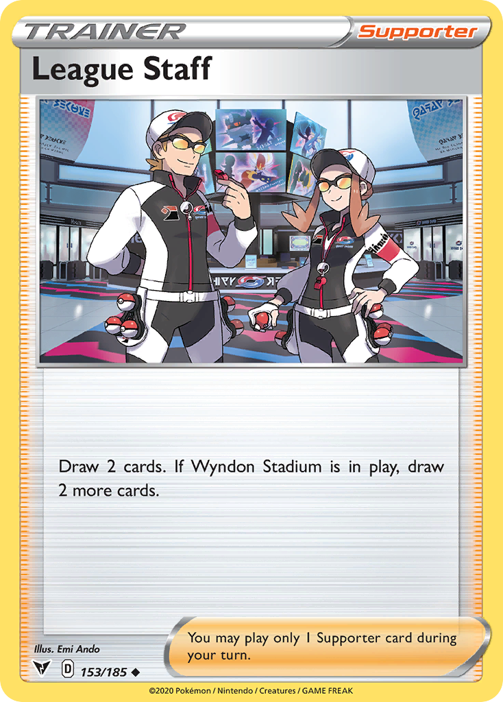 Vivid Voltage League Staff #153/185