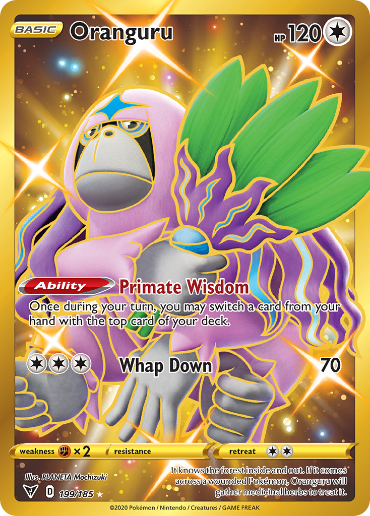 Vivid Voltage Oranguru #199/185