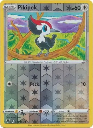 Vivid Voltage Pikipek #143/185 reverse holo