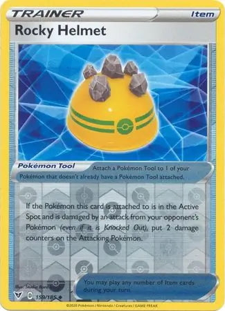 Vivid Voltage Rocky Helmet #159/185 reverse holo
