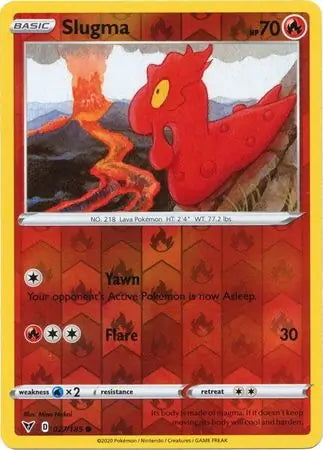 Vivid Voltage Slugma #27/185 reverse holo