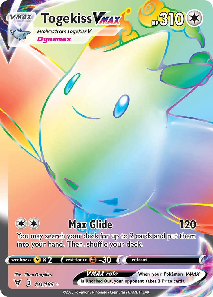 Vivid Voltage Togekiss VMAX #191/185