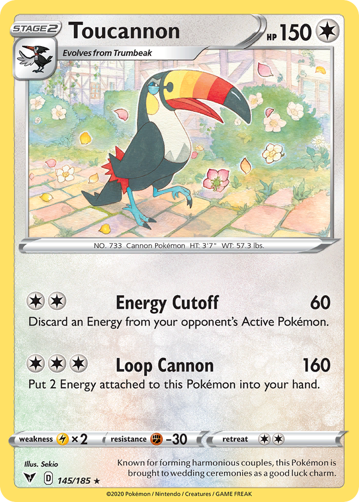 Vivid Voltage Toucannon #145/185