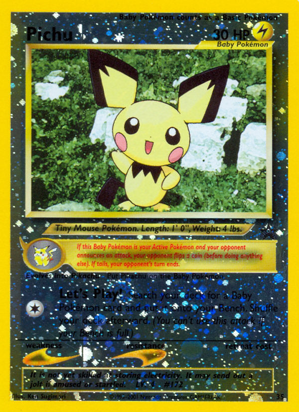WOTC Promo Pichu #35