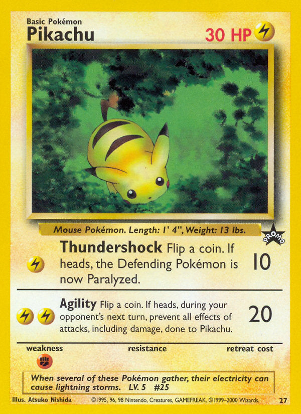 WOTC Promo Pikachu #27