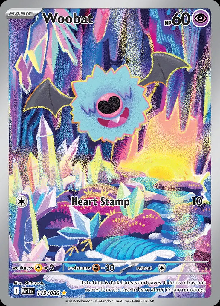 White Flare Woobat #119