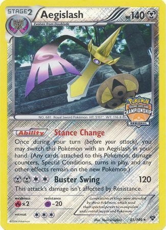 XY Aegislash #85 Regionals Promo