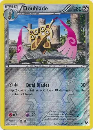 XY Doublade #84/146 reverse holo