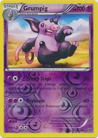 XY Grumpig #50/146 reverse holo