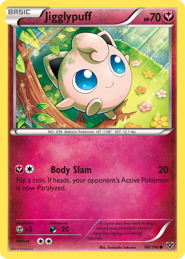 XY Jigglypuff #88/146
