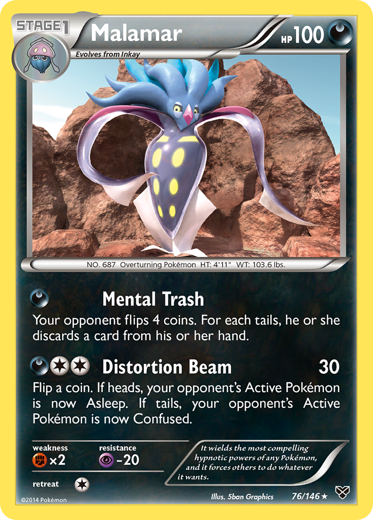 XY Malamar #76/146