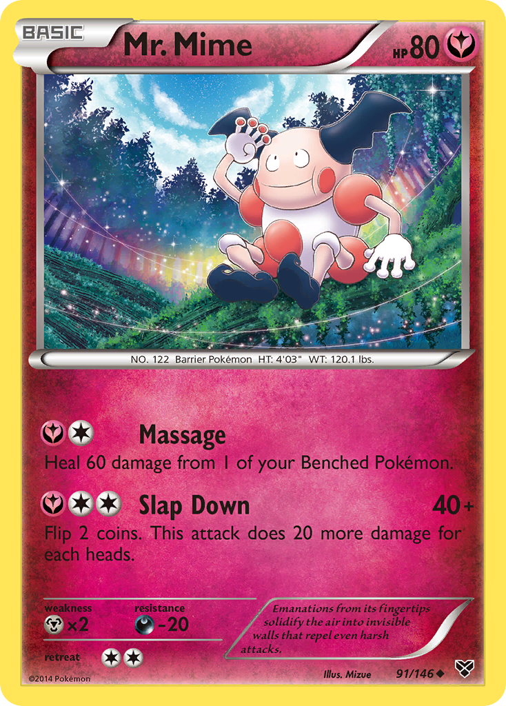 XY Mr. Mime #91/146