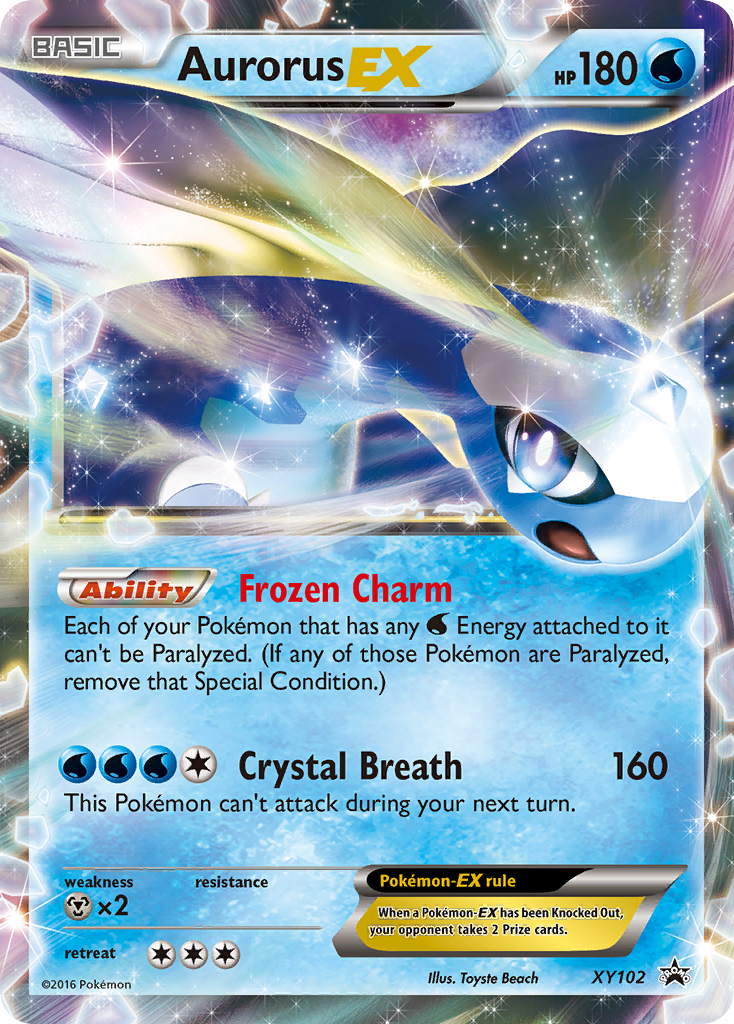 XY Promo Aurorus EX #102