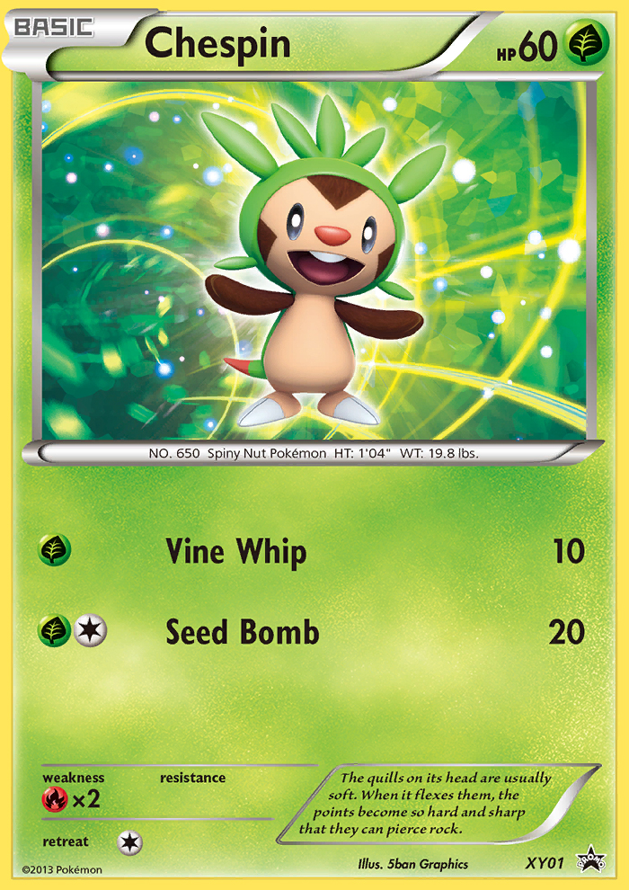 XY Promo Chespin #1