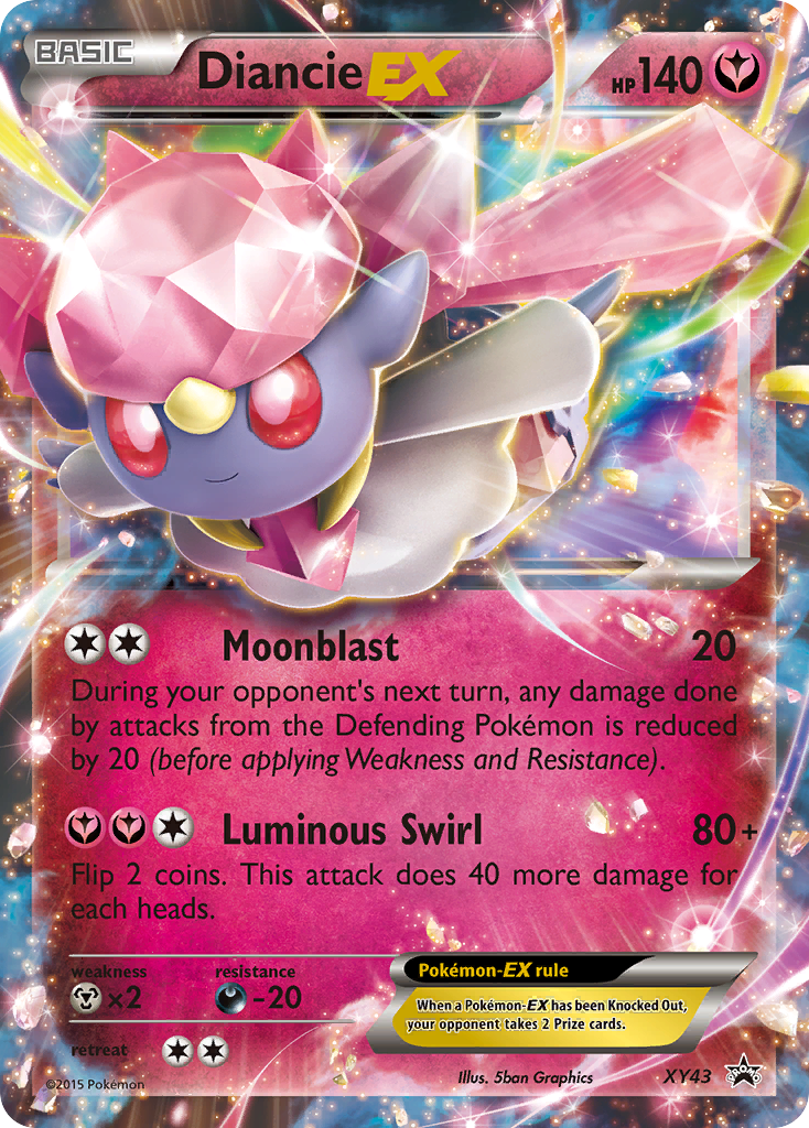 XY Promo Diancie EX #43