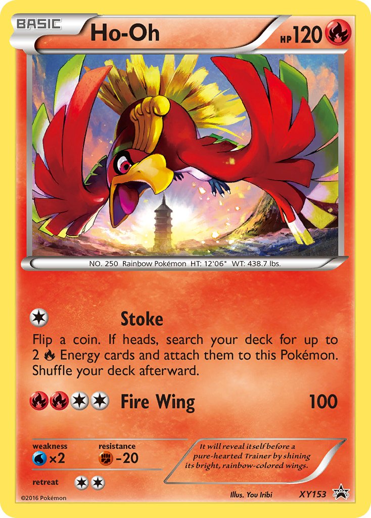 XY Promo Ho-Oh #153