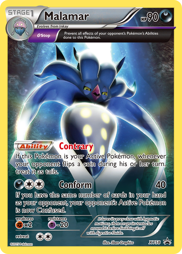 XY Promo Malamar #58