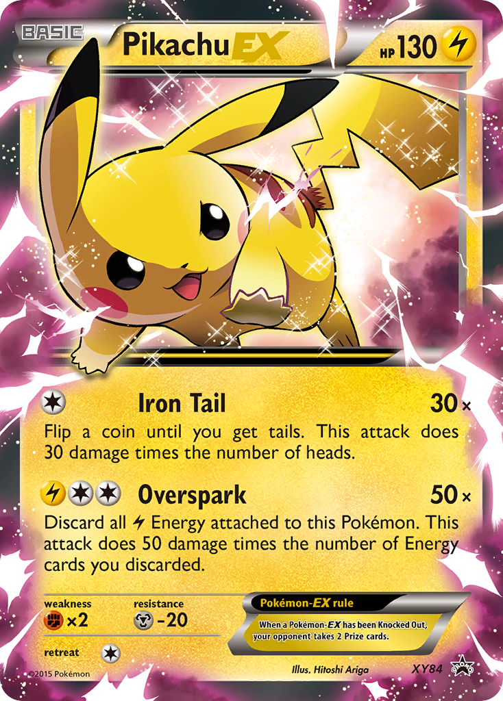 XY Promo Pikachu EX #84