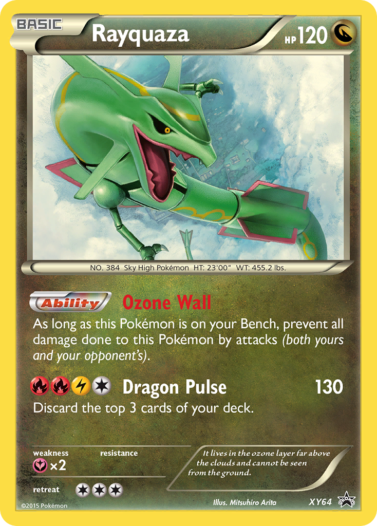 XY Promo Rayquaza #64
