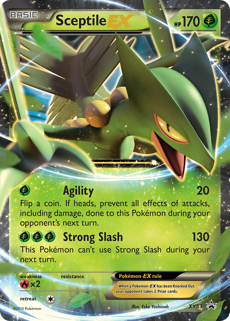 XY Promo Sceptile EX #53