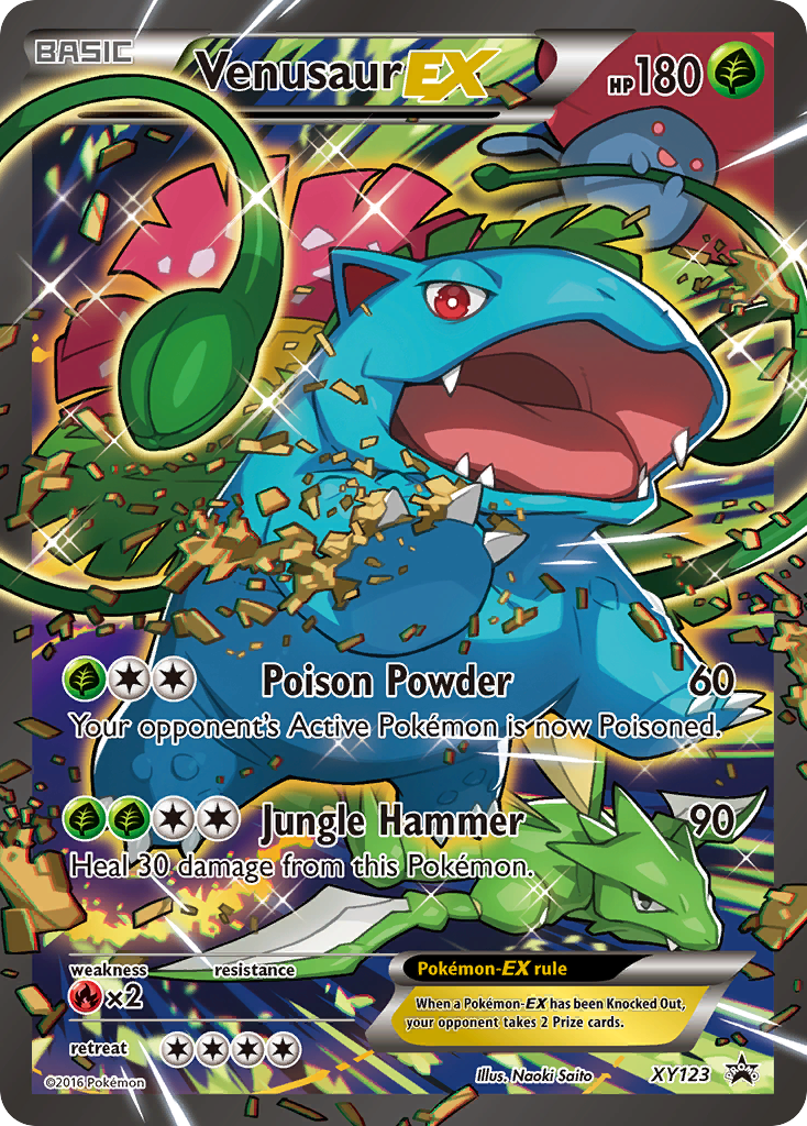 XY Promo Venusaur EX #123