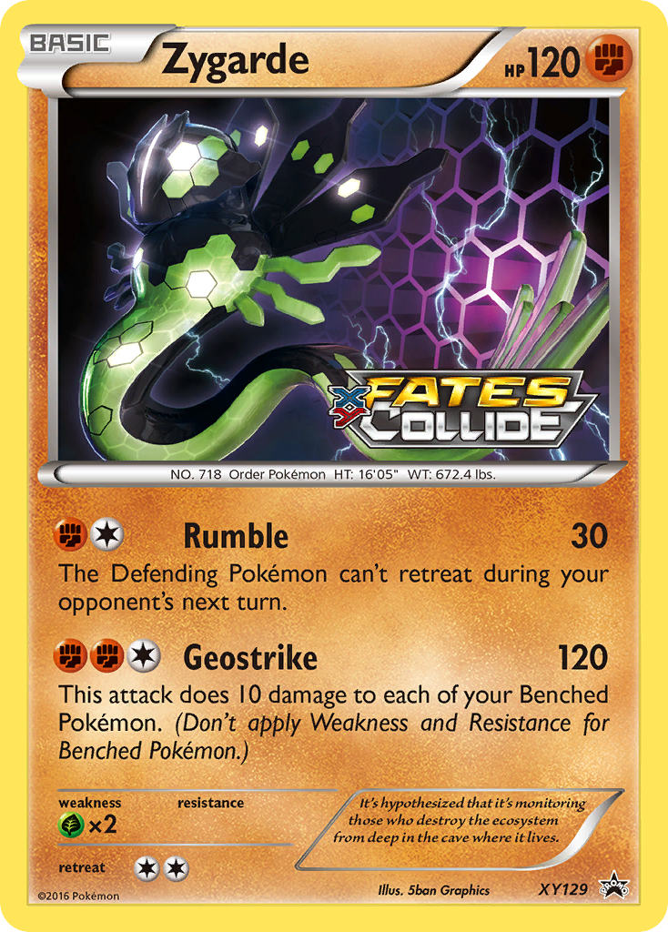 XY Promo Zygarde #129