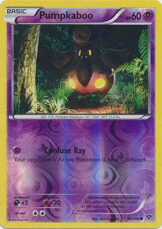 XY Pumpkaboo #56/146 reverse holo