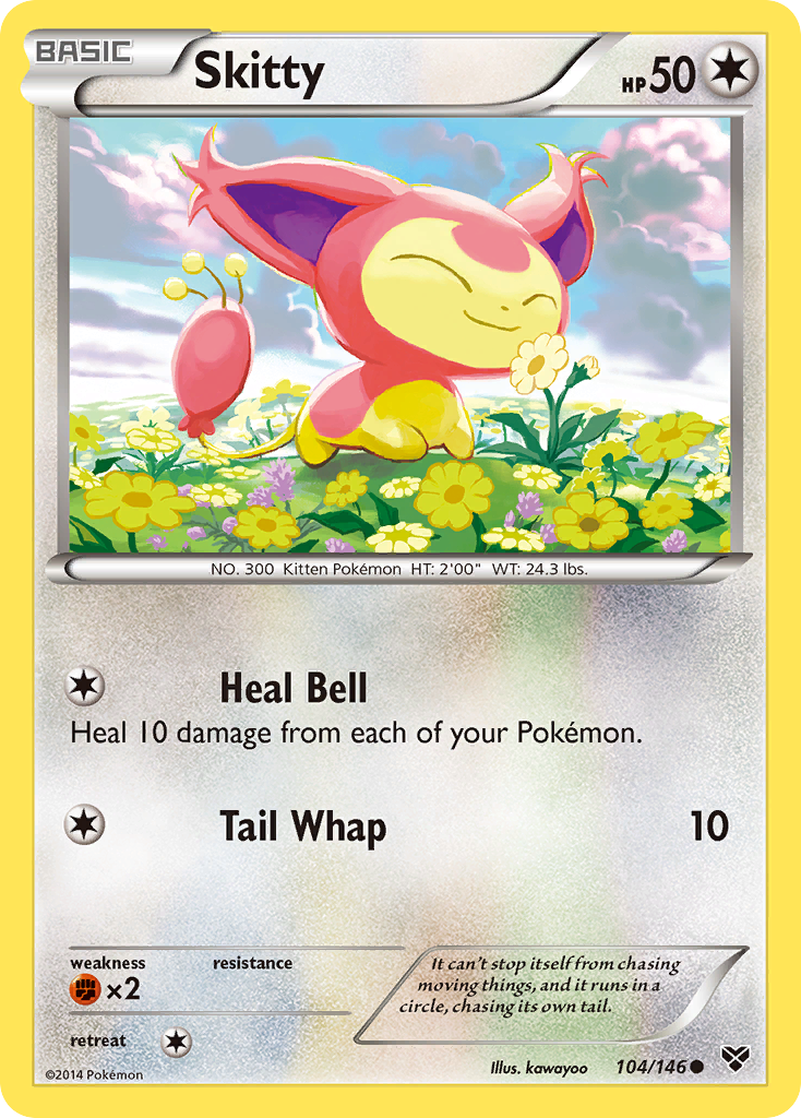 XY Skitty #104/146