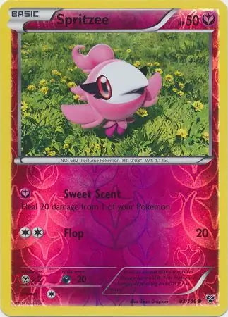 XY Spritzee #92/146 reverse holo