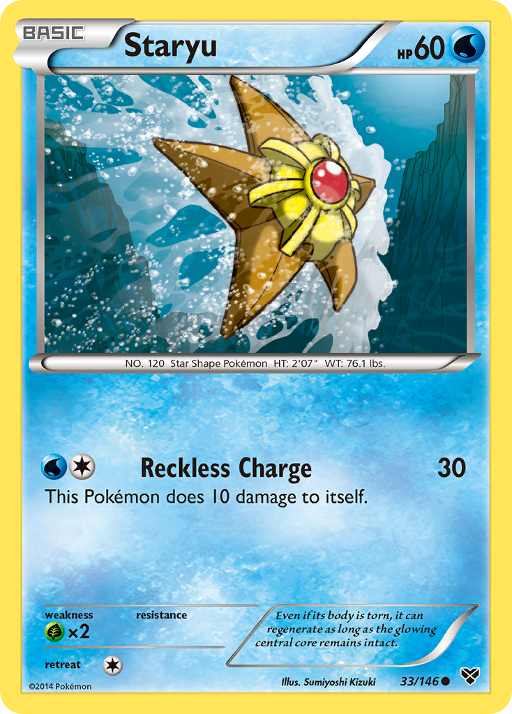 XY Staryu #33/146