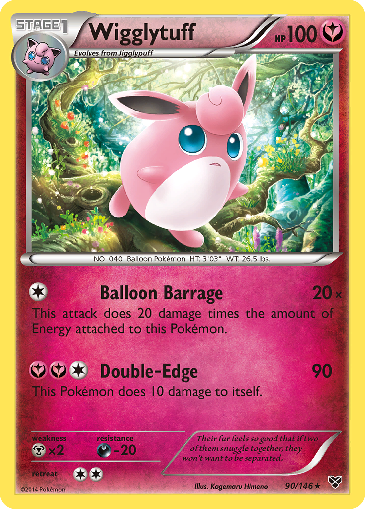 XY Wigglytuff #90/146