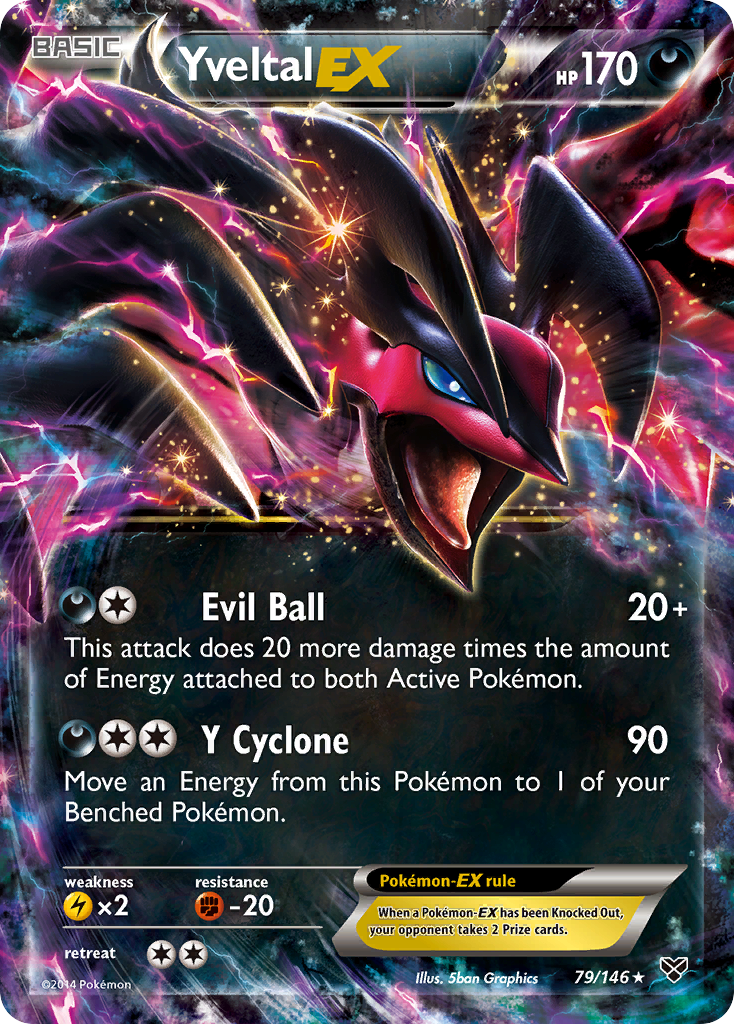 XY Yveltal EX #79/146